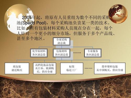 寶潔 供應鏈管理 物流管理ppt