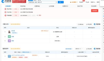 庫迪咖啡1億美元在安徽成立供應鏈公司
